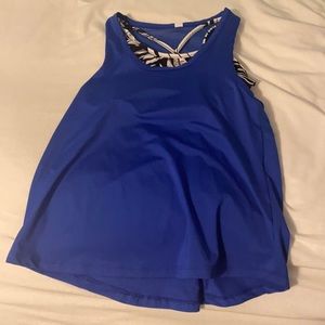 Cute work out tank top with built in bra.